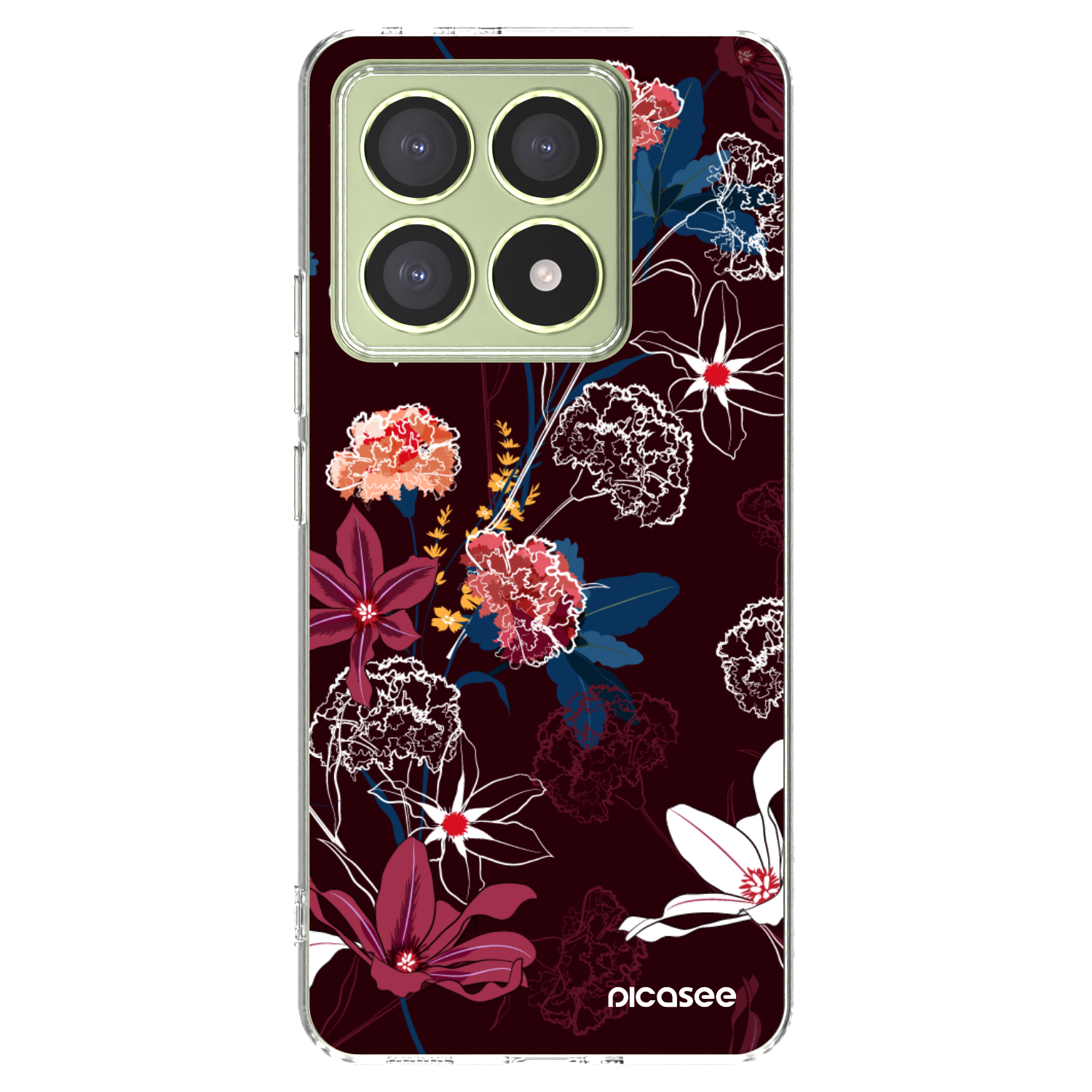 Picasee silikónový prehľadný obal pre Xiaomi 14T - Dark Meadow
