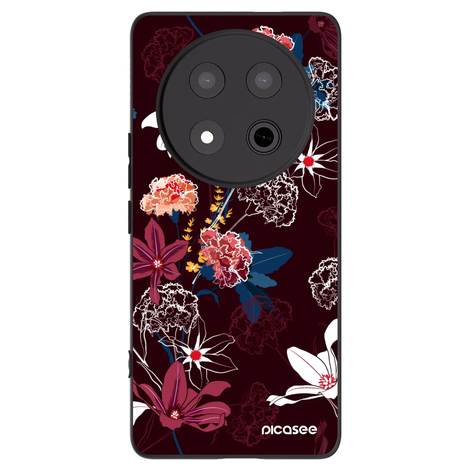 Picasee silikónový čierny obal pre Honor Magic7 Lite 5G - Dark Meadow