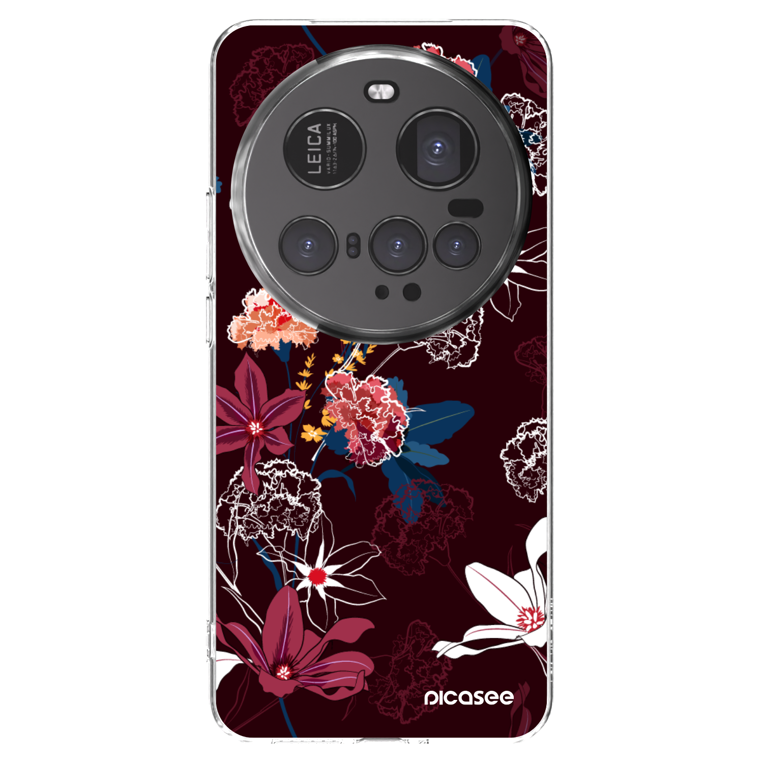 Picasee silikónový prehľadný obal pre Xiaomi 15 Ultra - Dark Meadow