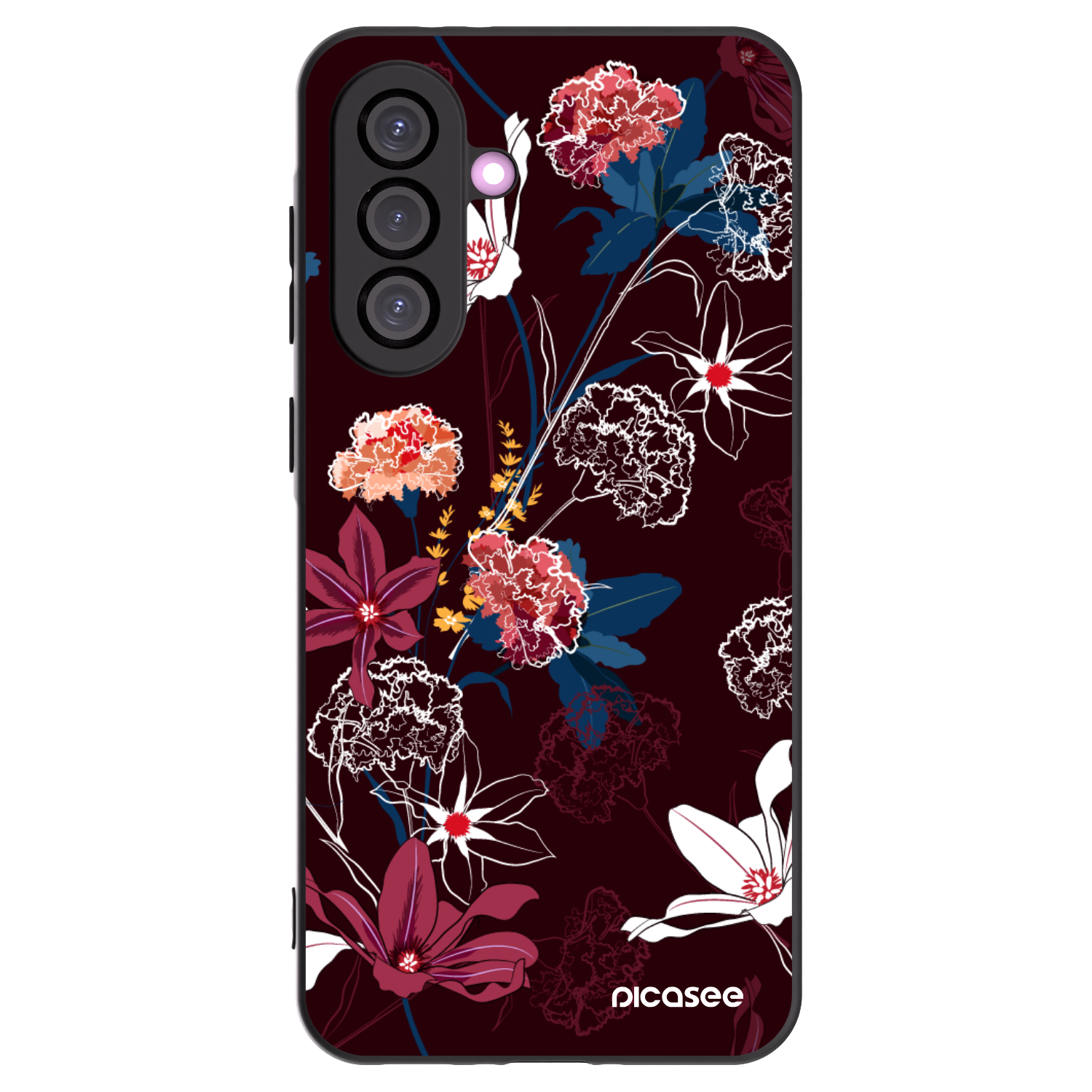 Picasee silikónový čierny obal pre Samsung Galaxy A36 5G - Dark Meadow