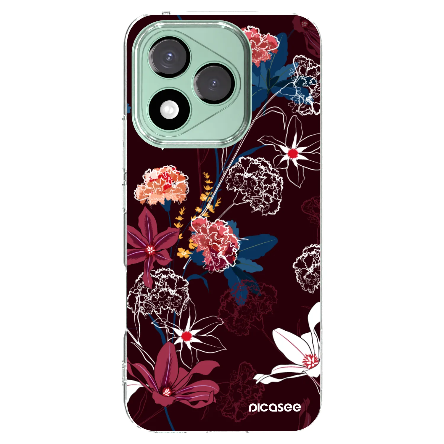 Picasee silikónový prehľadný obal pre Honor 400 Lite 5G - Dark Meadow