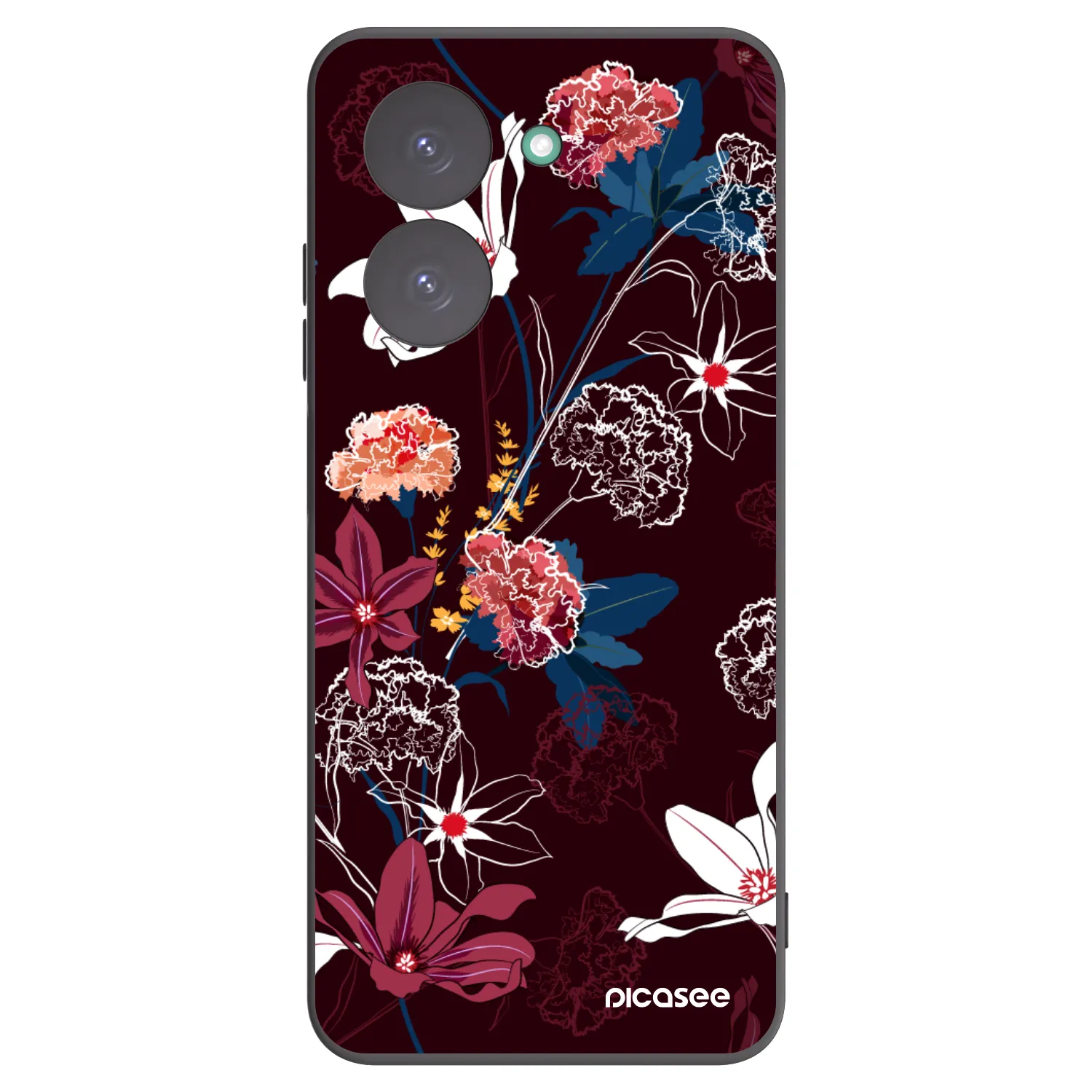 Picasee silikónový čierny obal pre Xiaomi Redmi A5 - Dark Meadow