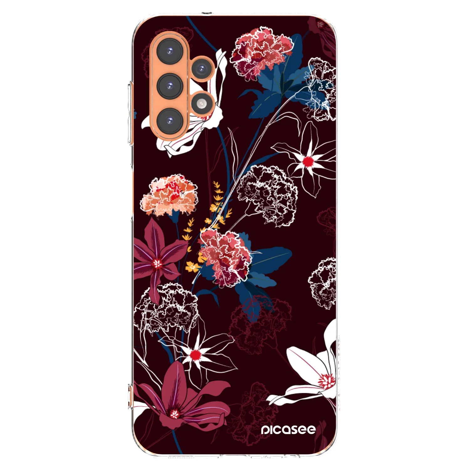 Picasee silikónový prehľadný obal pre Samsung Galaxy A13 5G - Dark Meadow