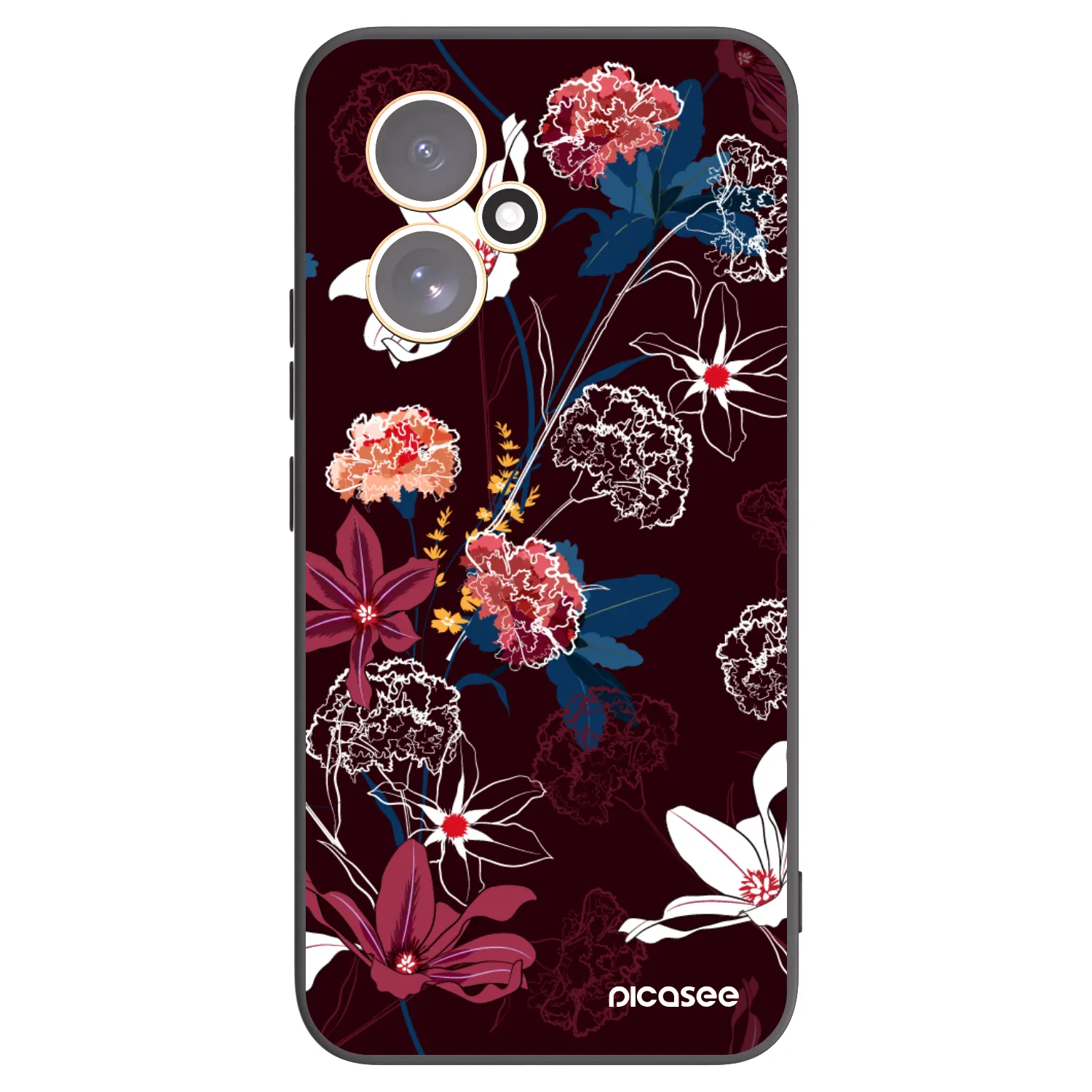 Picasee silikónový čierny obal pre Honor 400 5G - Dark Meadow