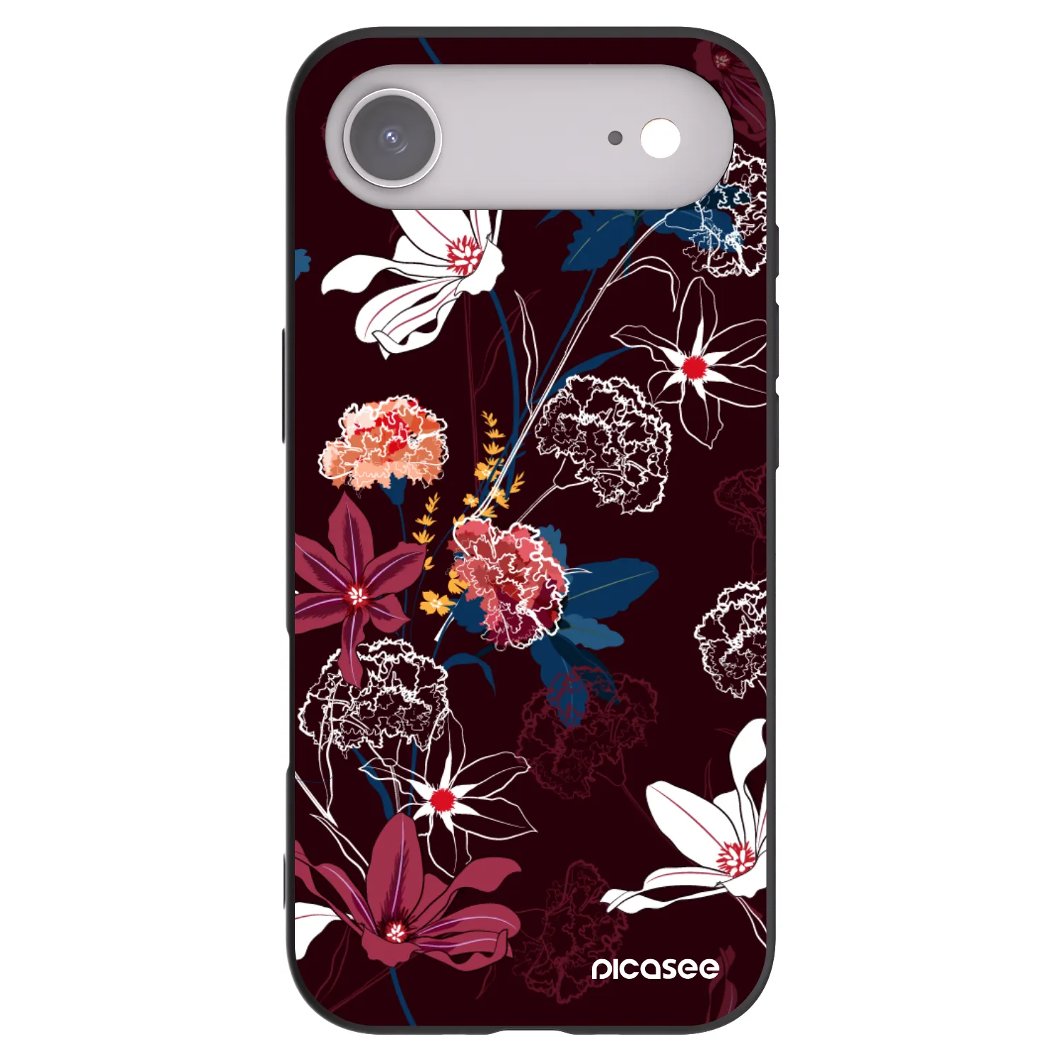 Picasee silikónový čierny obal pre Apple iPhone Air - Dark Meadow
