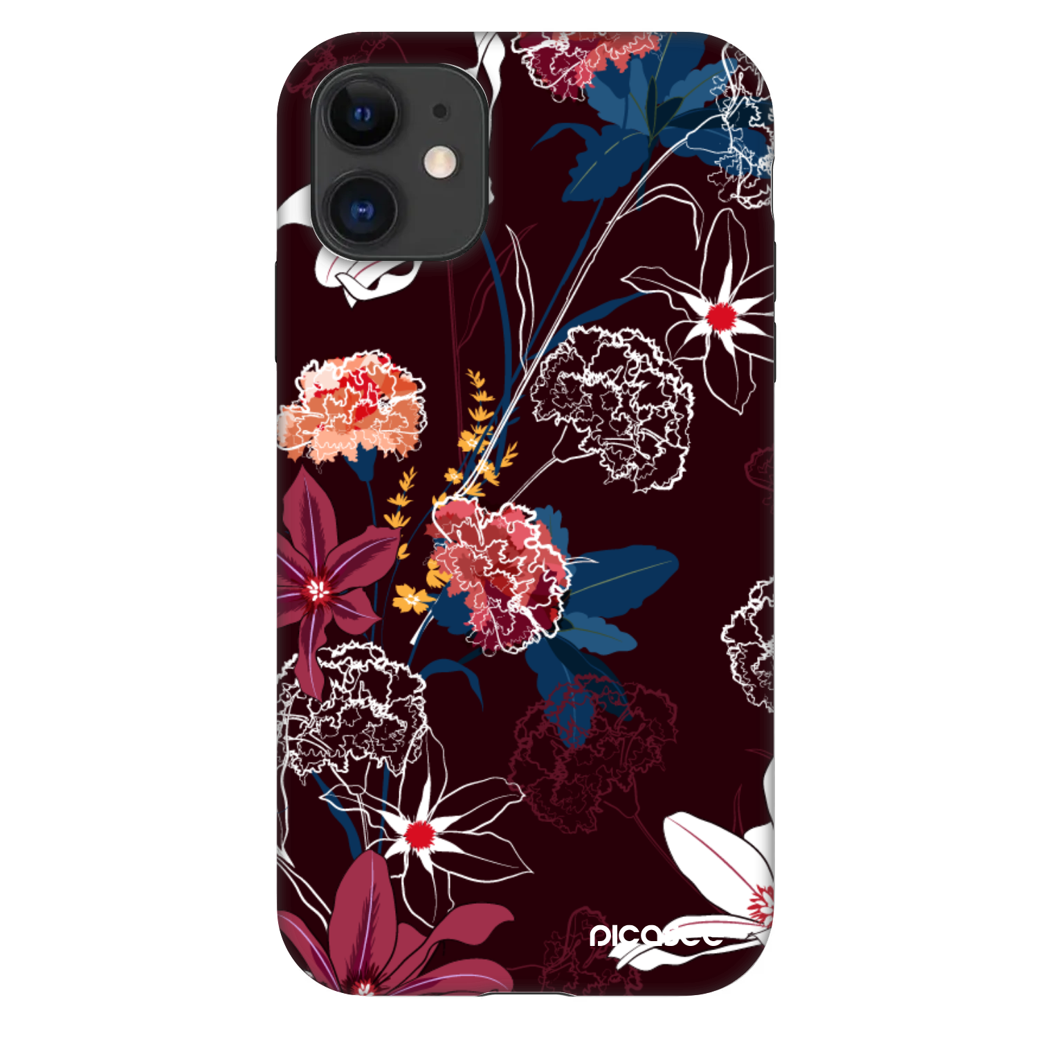 Picasee Fashion Case pre Apple iPhone 11 - Dark Meadow