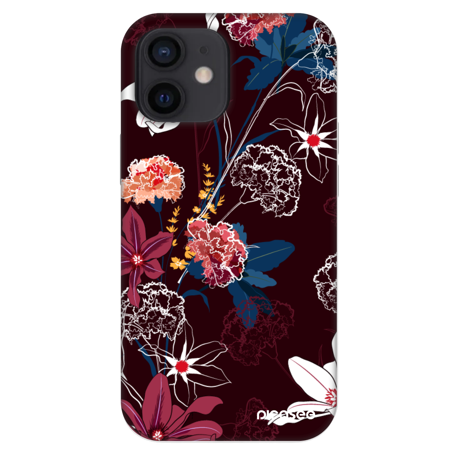 Picasee Fashion Case pre Apple iPhone 12 mini - Dark Meadow