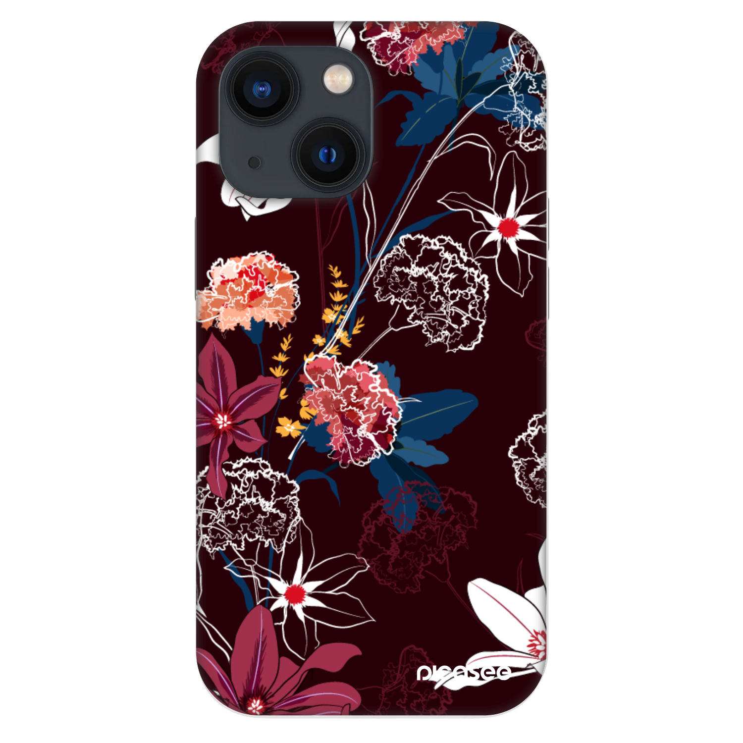 Picasee Fashion Case pre Apple iPhone 13 mini - Dark Meadow