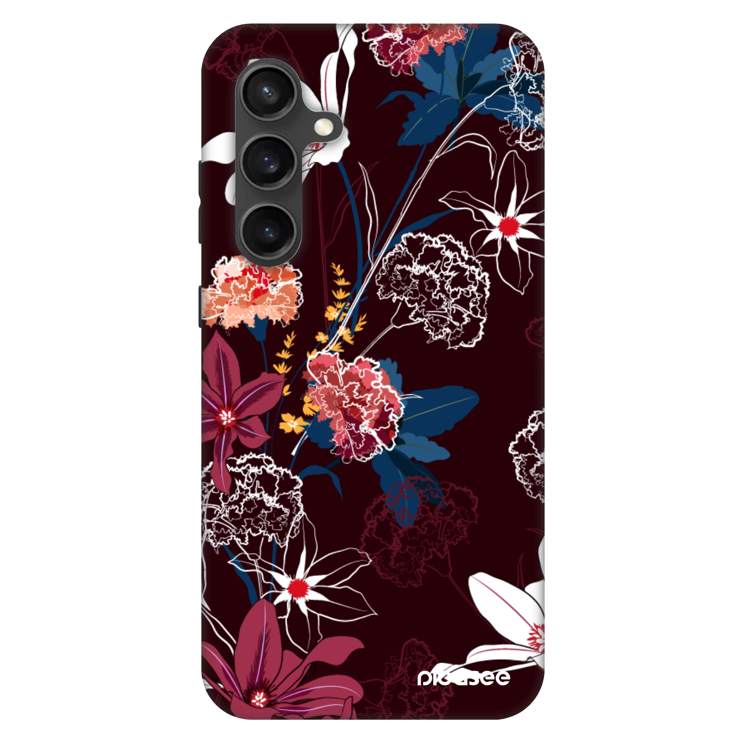 Picasee Fashion Case pre Samsung Galaxy S24 FE S721B - Dark Meadow