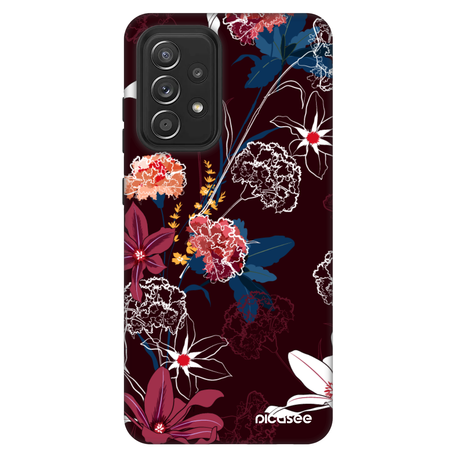 Picasee Fashion Case pre Samsung Galaxy A52 5G A525F - Dark Meadow