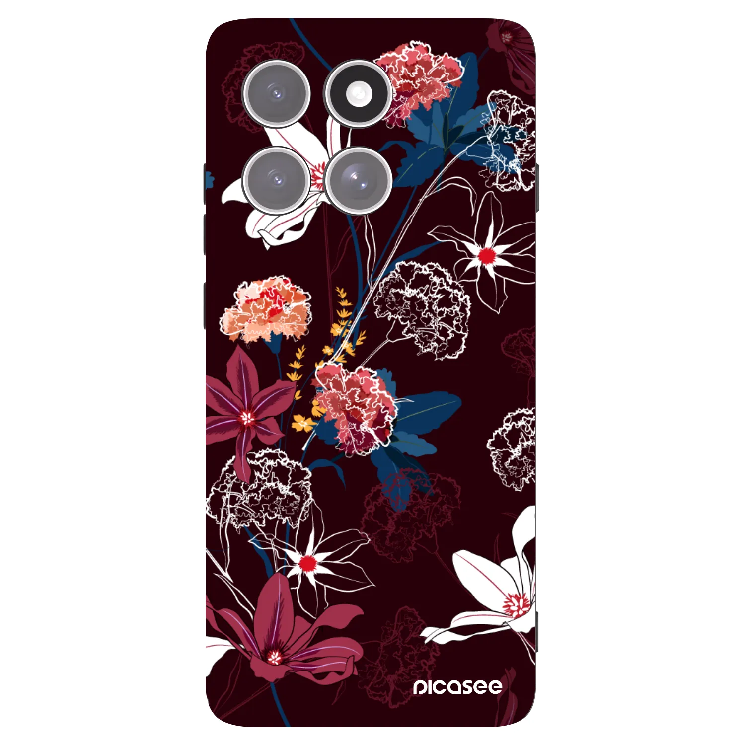 Picasee silikónový čierny obal pre Motorola Edge 60 Pro - Dark Meadow