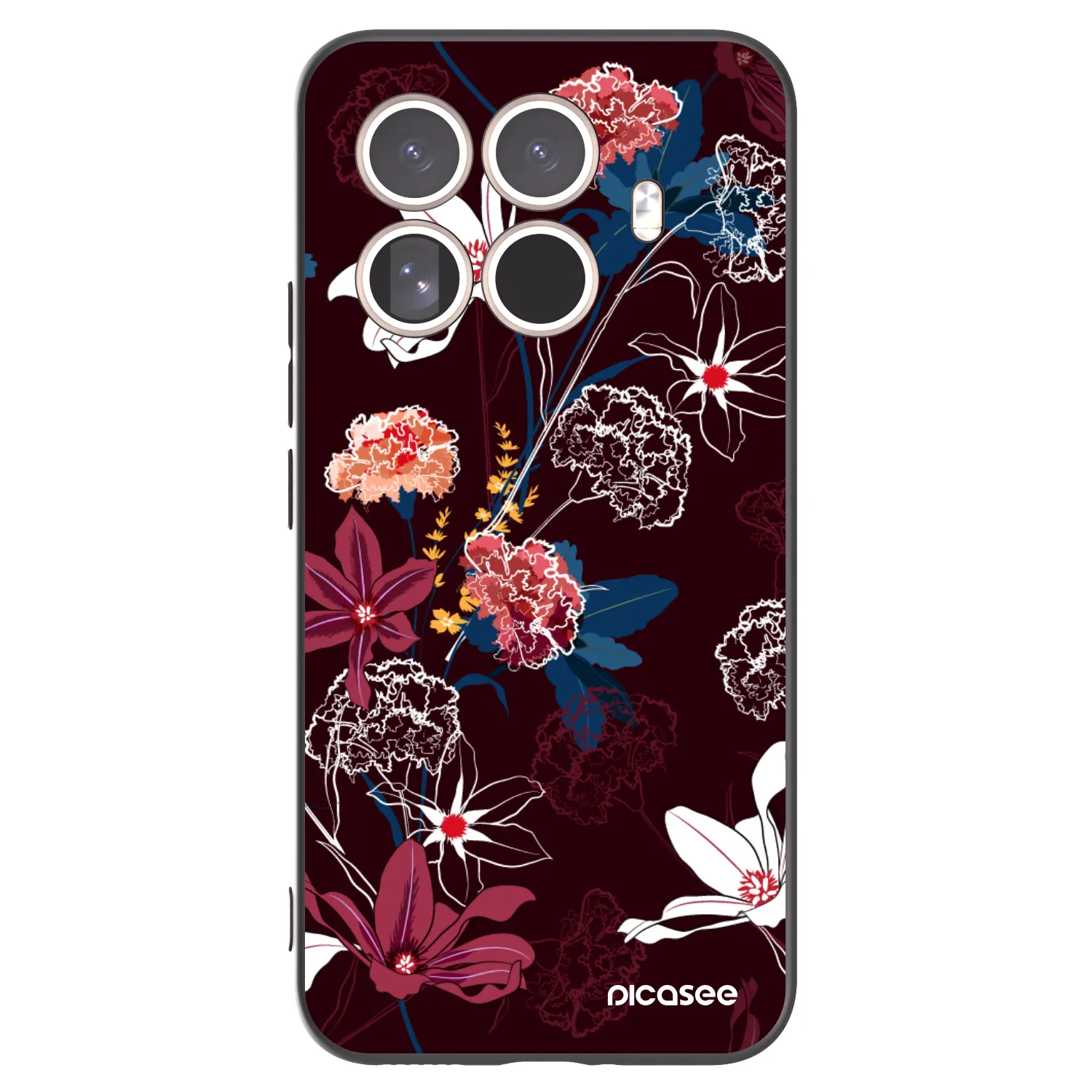 Picasee silikónový čierny obal pre Xiaomi 15T Pro - Dark Meadow