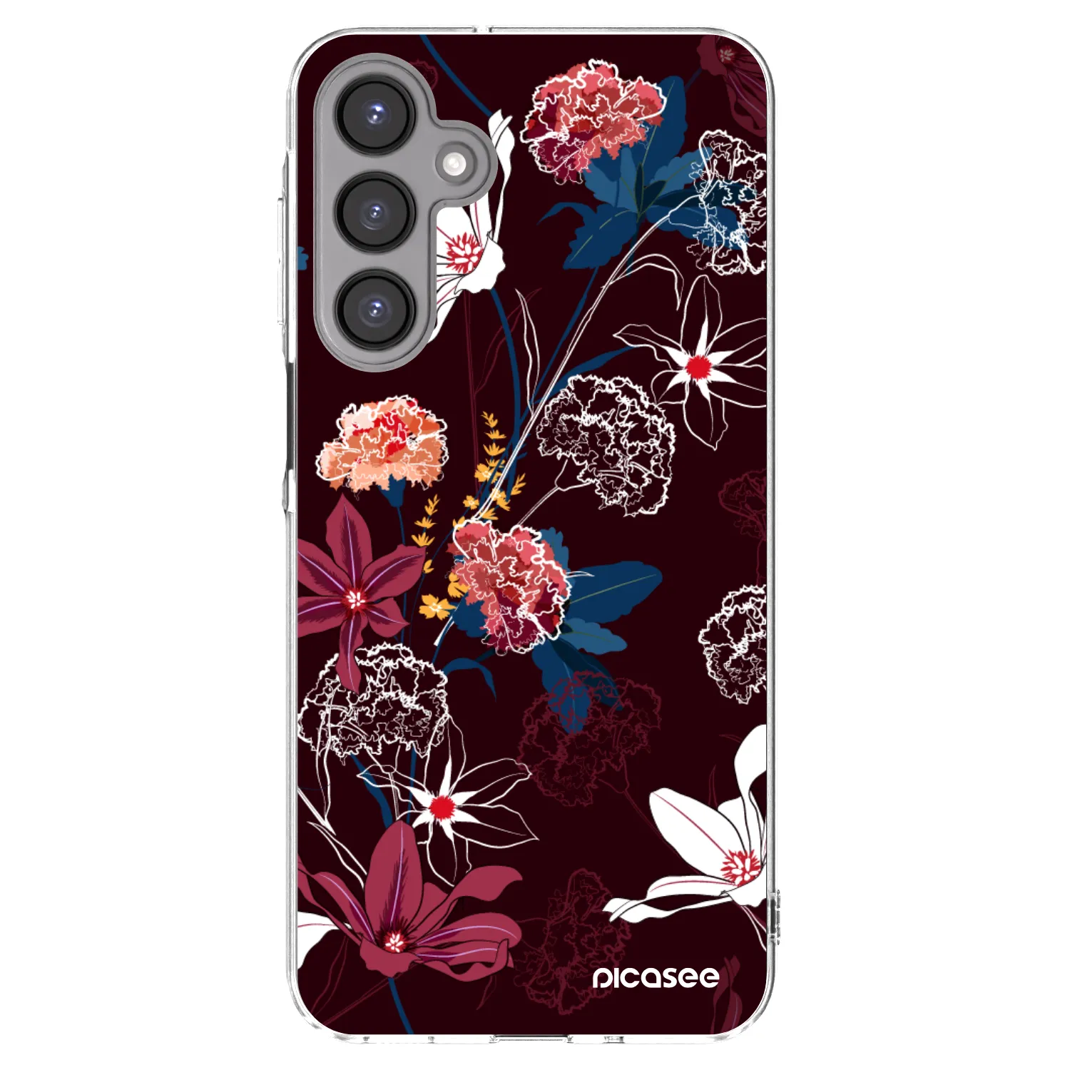 Picasee silikónový prehľadný obal pre Samsung Galaxy A16 4G - Dark Meadow