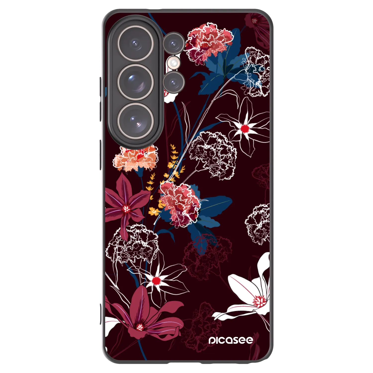 Picasee silikónový čierny obal pre Samsung Galaxy S26 Ultra - Dark Meadow