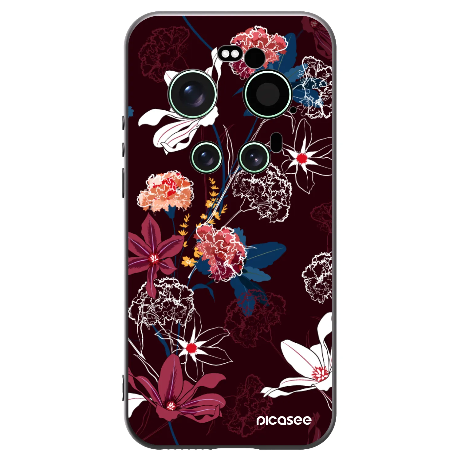 Picasee silikónový čierny obal pre Xiaomi 17 Ultra - Dark Meadow