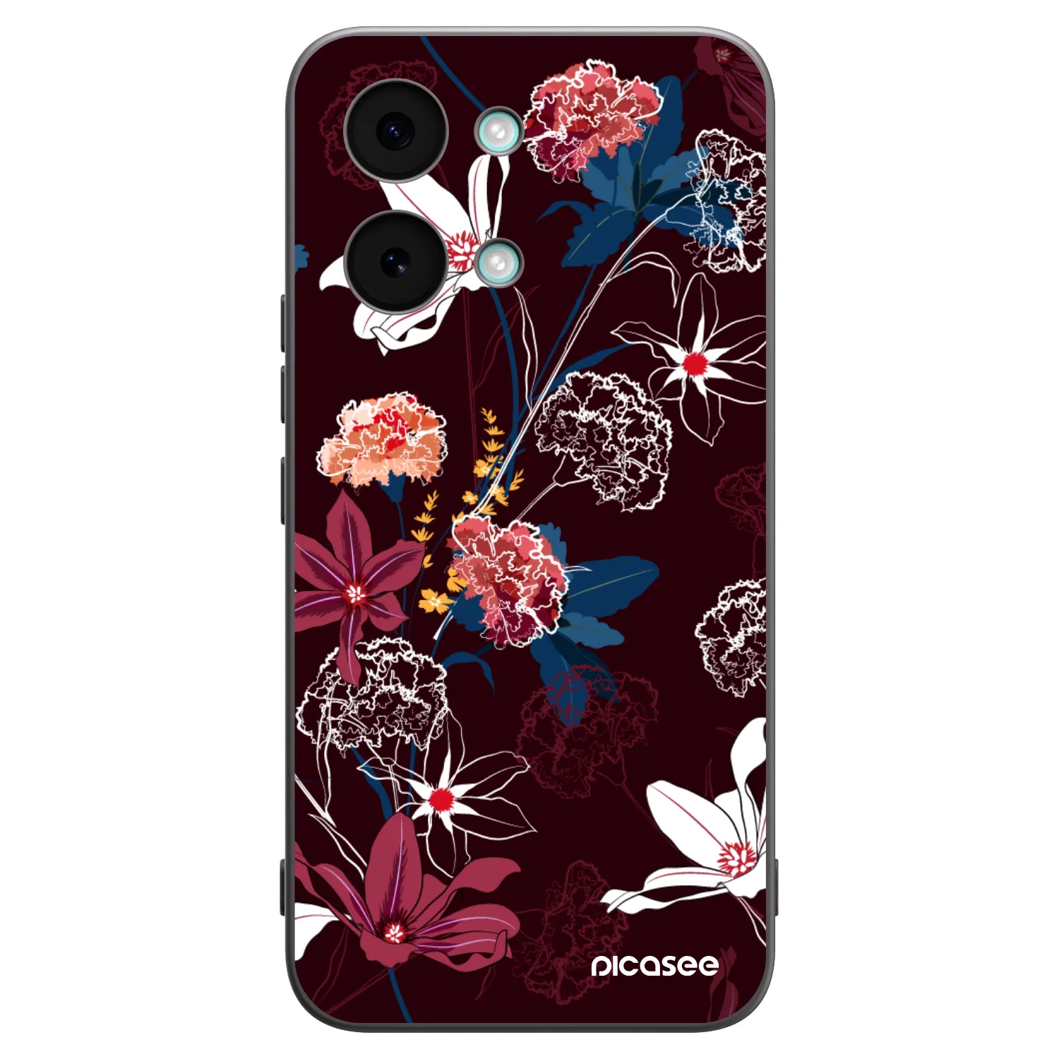 Picasee silikónový čierny obal pre Xiaomi Poco X8 Pro Max - Dark Meadow
