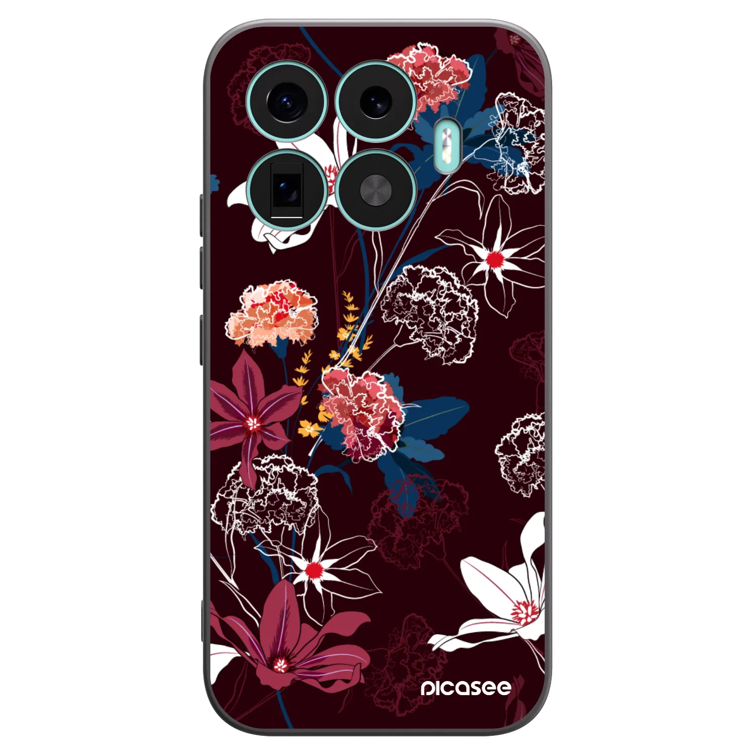 Picasee silikónový čierny obal pre Xiaomi 17T - Dark Meadow