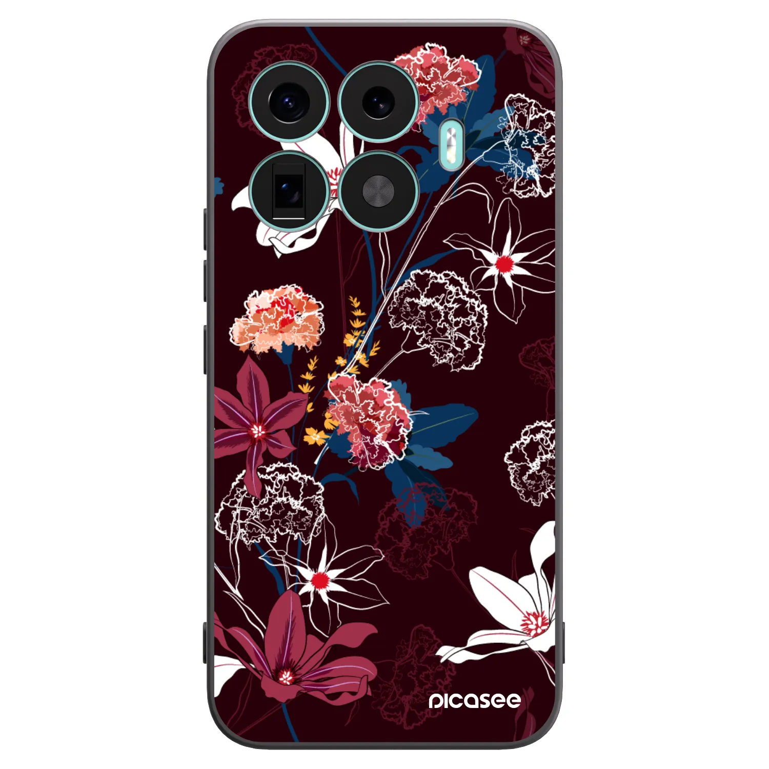 Picasee silikónový čierny obal pre Xiaomi 17T Pro - Dark Meadow