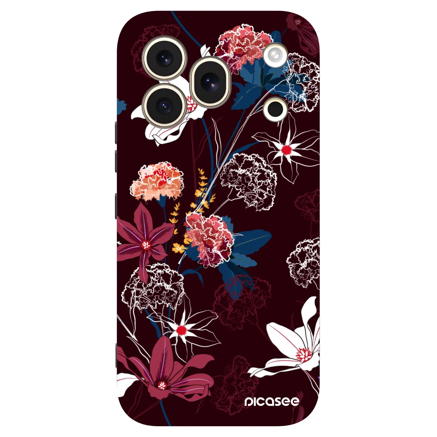 Picasee silikónový čierny obal pre Honor 600 Pro - Dark Meadow