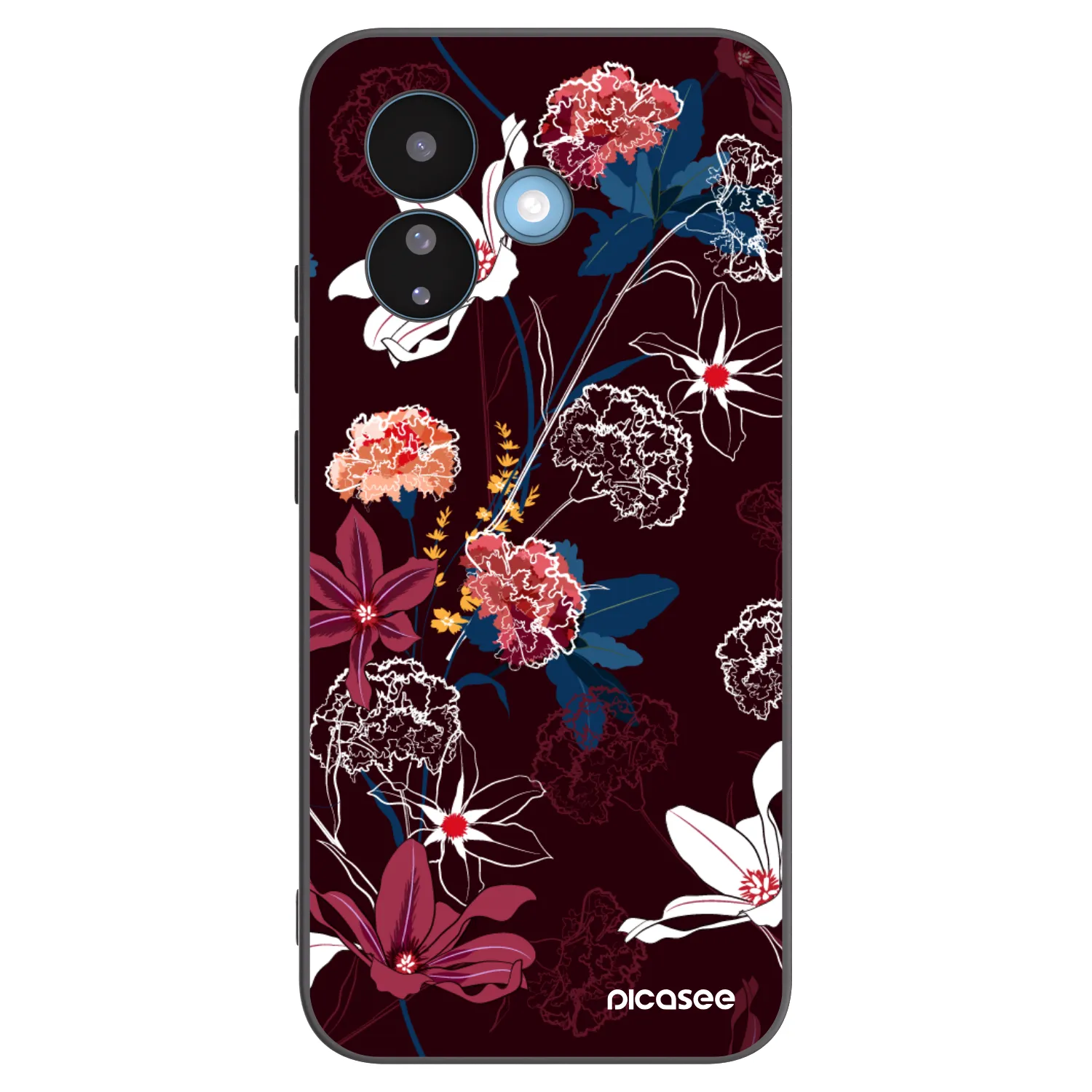 Picasee silikónový čierny obal pre Xiaomi Redmi Note 17 Pro 5G - Dark Meadow