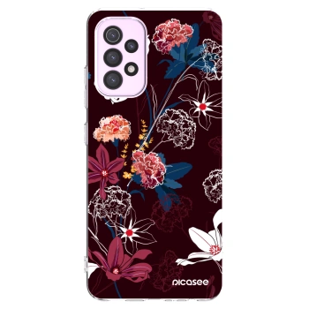 Picasee silikónový prehľadný obal pre Samsung Galaxy A32 5G A326B - Dark Meadow