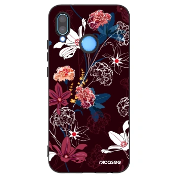 Picasee silikónový čierny obal pre Huawei P20 Lite - Dark Meadow