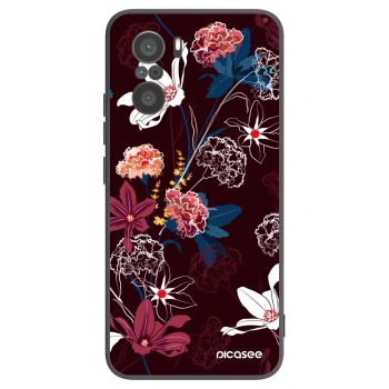 Picasee silikónový čierny obal pre Xiaomi Poco F3 - Dark Meadow