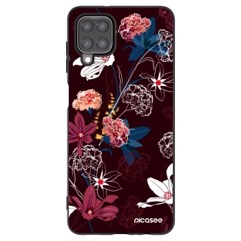 Picasee silikónový čierny obal pre Samsung Galaxy M12 M127F - Dark Meadow