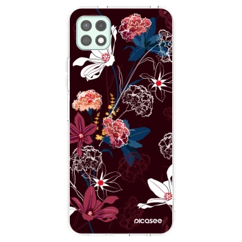 Picasee silikónový prehľadný obal pre Samsung Galaxy A22 A226B 5G - Dark Meadow