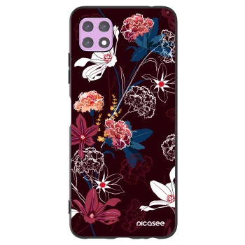 Picasee silikónový čierny obal pre Samsung Galaxy A22 A226B 5G - Dark Meadow
