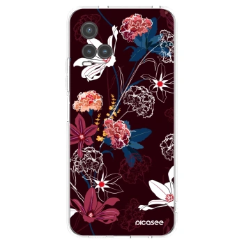 Picasee silikónový prehľadný obal pre Vivo Y33s - Dark Meadow