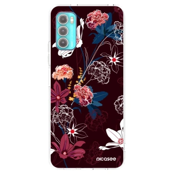 Picasee silikónový prehľadný obal pre Motorola Moto G60 - Dark Meadow