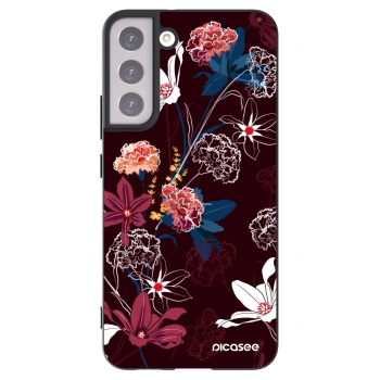 Picasee silikónový čierny obal pre Samsung Galaxy S22+ 5G - Dark Meadow