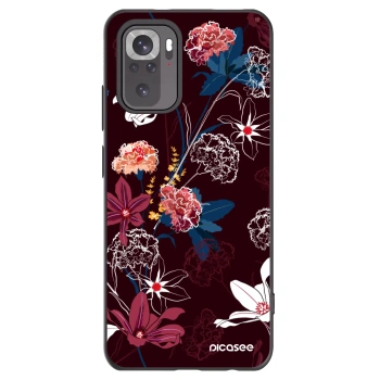 Picasee silikónový čierny obal pre Xiaomi Redmi Note 11S 4G - Dark Meadow