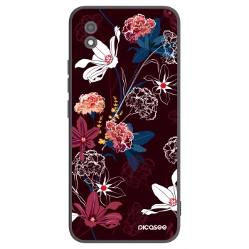 Picasee silikónový čierny obal pre Realme C11 (2021) - Dark Meadow