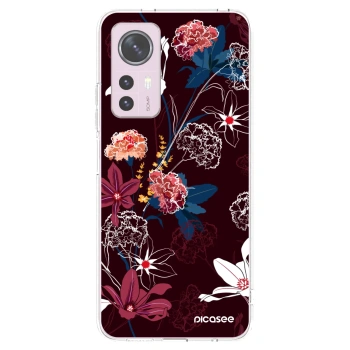 Picasee silikónový prehľadný obal pre Xiaomi 12 - Dark Meadow