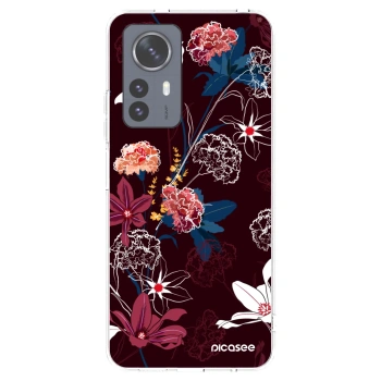 Picasee silikónový prehľadný obal pre Xiaomi 12 Pro - Dark Meadow