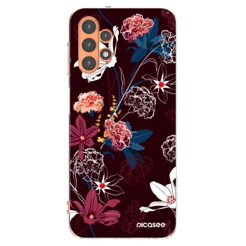 Picasee silikónový prehľadný obal pre Samsung Galaxy A13 4G A135 - Dark Meadow