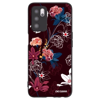 Picasee silikónový čierny obal pre OPPO A16s - Dark Meadow