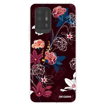 Picasee silikónový prehľadný obal pre OPPO A94 5G - Dark Meadow
