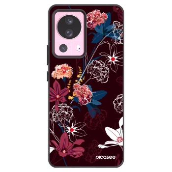 Picasee silikónový čierny obal pre Xiaomi 13 Lite - Dark Meadow