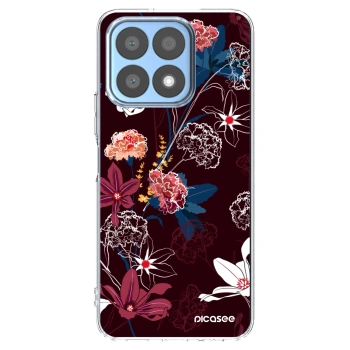Picasee silikónový prehľadný obal pre Honor X8a - Dark Meadow