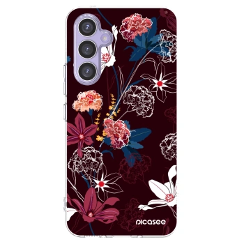 Picasee silikónový prehľadný obal pre Samsung Galaxy A54 5G A546B - Dark Meadow