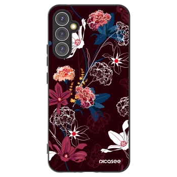 Picasee silikónový čierny obal pre Samsung Galaxy A34 5G A346B - Dark Meadow