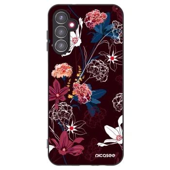 Picasee silikónový čierny obal pre Samsung Galaxy A14 4G A145R - Dark Meadow
