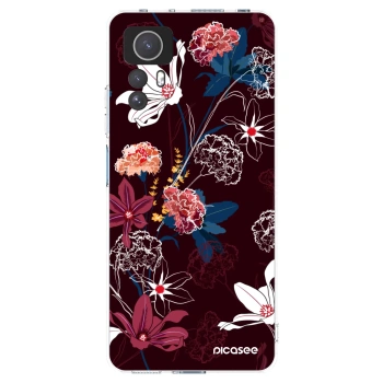 Picasee silikónový prehľadný obal pre Xiaomi Redmi Note 12S - Dark Meadow