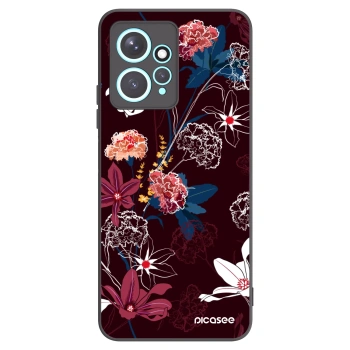 Picasee silikónový čierny obal pre Xiaomi Redmi Note 12 4G - Dark Meadow