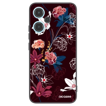 Picasee silikónový čierny obal pre Xiaomi Poco F5 - Dark Meadow