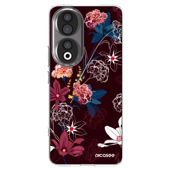 Picasee silikónový prehľadný obal pre Honor 90 5G - Dark Meadow