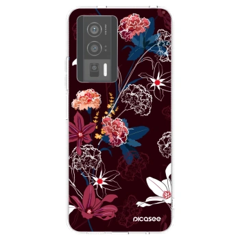 Picasee silikónový prehľadný obal pre Xiaomi Poco F5 Pro 5G - Dark Meadow